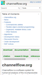 Mobile Screenshot of channelflow.org